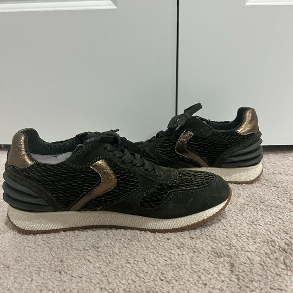 Voile Blanche Julia Powers Suede and Velour Sneaker Size 38 - Picture 4 of 8